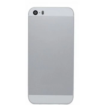 Original Back Panel Comfortable for iPhone 5S (Silver Gray)
